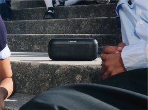 Nešiojama garso kolonėlė Bose SoundLink Plus Portable, juodos spalvos 7