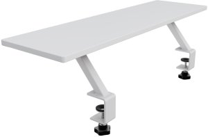 Arozzi AZ-DR-S-WT uchwyt / stojak do monitorów Biurko Biały 2