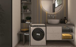 WASHER MINI HW50-BP12307U1-S HAIER 20