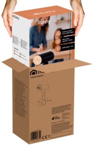 Parownica do ubrań Ruhhy Parownica do ubrań 2000W czarna Mysti 26339 5