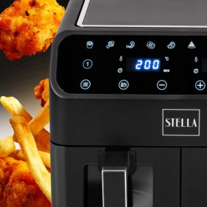 Frytkownica beztłuszczowa STELLA STAF 2000-8D-C dual 5