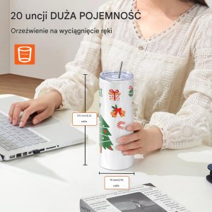 Vevor 16 Kubki do Sublimacji ze stali nierdzewnej 4