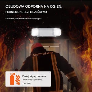 12 Awaryjnych Opraw Oświetleniowych LED z Akumulatorem 4