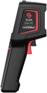 Kamera termowizyjna GuideIR , 256x192, -20C do 550C, FOV 2519, LCD 2.4", Laser, 2MP, Pamięć 16GB, Wi-Fi, 11h Bateria, E2+ 2