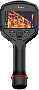 Kamera termowizyjna GuideIR, 480x360 IR, 30Hz, FOV 25x19, 4,3" dotykowy LCD, Laser, 64GB, Wi-Fi, Bluetooth, 8MP, Bateria, H4 3