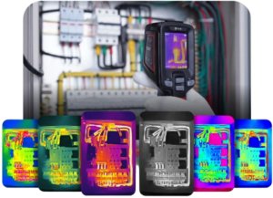 Termowizyjna kamera GuideIR USB-C, 120x90px IR, -20C do 550C, FOV 5038, LCD 2,4", Laser, 2MP, E1+ 6