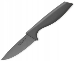 STALOWY NÓŻ DO OBIERANIA 6.8CM Z POWŁOKĄ CERAMICZNĄ NIEPRZYWIERAJĄCĄ POJEDYNCZY MAESTRO MR-1435 5