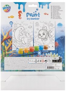 CCG malowanie po numer.A4 rybki 150135 42180 2