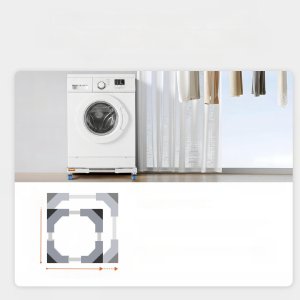 Podstawa pod pralkę suszarkę AGD teleskopowa z kółkami 381-615 mm 9