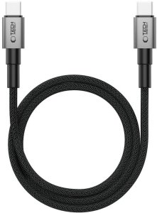 TECH-PROTECT ULTRABOOST DNA MAGTWIST TYPE-C CABLE PD 100W / 5A 100CM IRON GREY 2