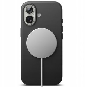 Etui Ringke Silicone Magnetic MagSafe do Apple iPhone 17 Black 5
