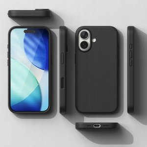 Etui Ringke Silicone Magnetic MagSafe do Apple iPhone 17 Black 7