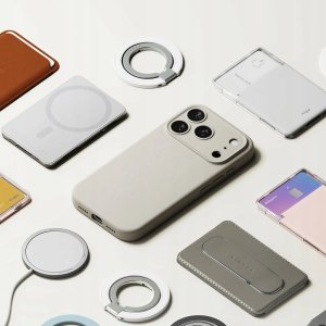 Ringke Etui Silicone Magnetic MagSafe do Apple iPhone 17 Pro Max Stone 9