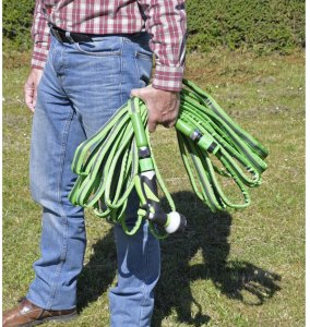 Wąż ogrodowy rozciągliwy z pistoletem o 8 trybach RIBIMEX 2