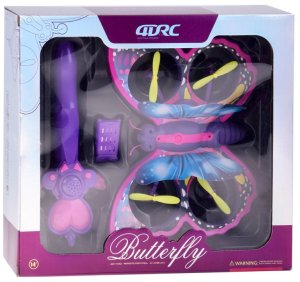 Jokomisiada Bajecznie kolorowy Motyl Dron sterowany za pomocą Magicznej Różdżki RC0727 14