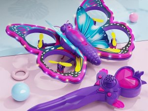 Jokomisiada Bajecznie kolorowy Motyl Dron sterowany za pomocą Magicznej Różdżki RC0727 5