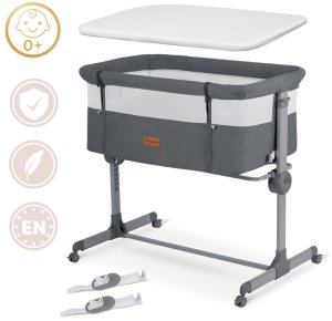 Nukido Łóżeczko dziecięce składane turystyczne dostawka Nukido NK-243 13