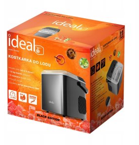 Kostkarka do lodu Ideal Kostkarka do lodu domowa maszyna do kostek kuszony lód 12 kg 100W IDEAL 9