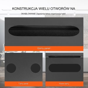 Szafa serwerowa instalacyjna wisząca 60x50x45cm 5