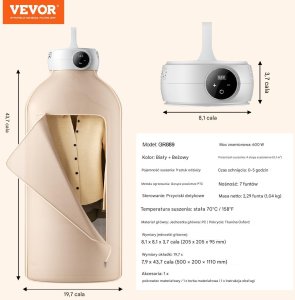 Suszarka do ubrań błyskawiczna elektryczna przenośna wisząca 600W 6