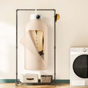 Suszarka do ubrań błyskawiczna elektryczna przenośna wisząca 600W 7