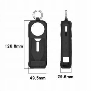 Puluz Pokrowiec Futerał Etui Case Osłona Silikonowa Do Insta360 X5 / Insta 360 X 5 / Sya002918301b / Czarny 5