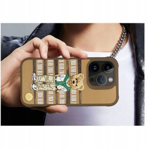 ZUCK BEAR futerał SAN FRANCISCO FORTUNE do IPHONE 15 Pro golden state bear 2