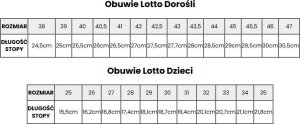 Lotto Buty dziecięce Dasher K niebiesko-czarne 2600920K 5011 32 5