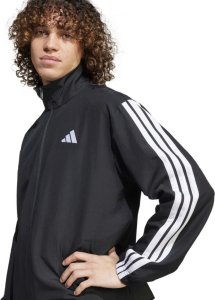 Dres męski adidas Sportswear Basic 3-Stripes Woven TT Track Suits czarny JI8849 L 7