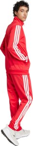 Dres męski adidas Sportswear Basic 3-Stripes Tricot czerwony JX8731 L 5
