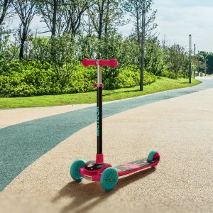 Hulajnoga trójkołowa Meteor Funny różowy Uniwersalny 11