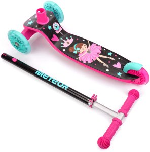 Hulajnoga trójkołowa Meteor Funny różowy Uniwersalny 3