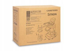 KRZESEŁKO DO KARMIENIA SITRON GREY 10