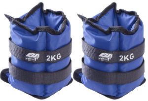 Eb Fit Obciążenie na przeguby niebieskie 2x2kg 1