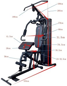 Energetic Body Atlas treningowy 1-stanowiskowy 5000 EB Fit 12