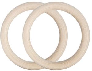 HMS Kółka gimnastyczne TX07 beżowo-czarne (17-35-008) 2