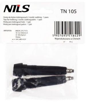 Nils Extreme Końcówki TN105 czarne 2 szt. (25-30-010) 4
