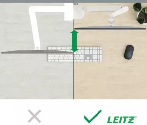 Leitz Uchwyt biurkowy na monitor 17" - 32" i laptopa (65380085) 4