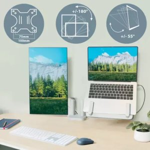 Leitz Uchwyt biurkowy na monitor 17" - 32" i laptopa (65380085) 7