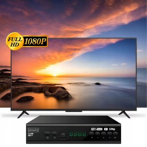 Tuner Dekoder Satelitarny DVB-T2 HEVC H.265 Full HD Telewizji Naziemnej USB enwire DVB-T2 001 4