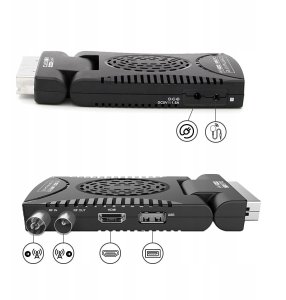 Tuner TV Zenwire Tuner Dekoder Satelitarny DVB-T2 HEVC H.265 WiFi Telewizji Naziemnej Stick DVB-T2 002 11