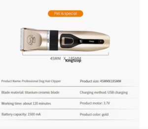 Maszynka do strzyżenia trymer dla psów X6 4