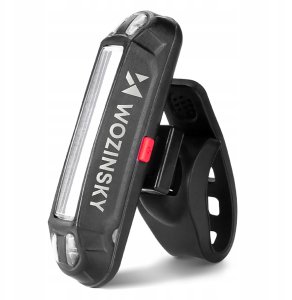 Wozinsky Zestaw lampek rowerowych WSBLB3 przednia (1000 lm) i tylna USB-C - czarny 2