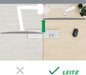 Leitz Uchwyt biurkowy na monitor 17" - 32" (64890085) 3