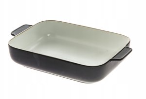 Ceramic baking dish MAKU, black, 3 L, 35 x 22 cm 2