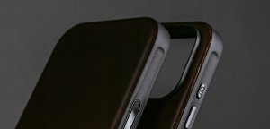 Nomad Modern Leather Case, brown - iPhone 2025 Pro 7