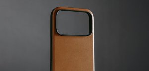 Nomad Modern Leather Case, english tan - iPhone 2025 Pro Max 5