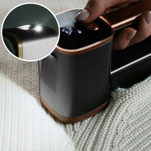 GOLARKA DO UBRAŃ TKANIN SWETRÓW TAPICERKI MOCNA AKUMULATOR 2000mAh USB LED 5