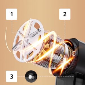 GOLARKA DO UBRAŃ TKANIN SWETRÓW TAPICERKI MOCNA AKUMULATOR 2000mAh USB LED 8