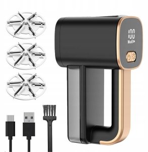 GOLARKA DO UBRAŃ TKANIN SWETRÓW TAPICERKI MOCNA AKUMULATOR 2000mAh USB LED 10